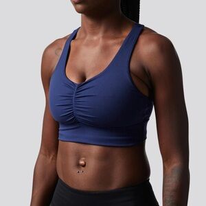 Born Primitive Sz XS Navy Endurance Sports Bra NWT
